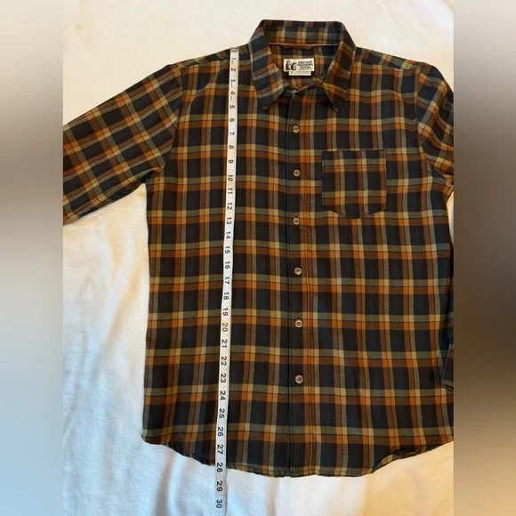 Men’s Marmot Fairfax Mid-weight Flannel in Copper - Picture 4 of 6